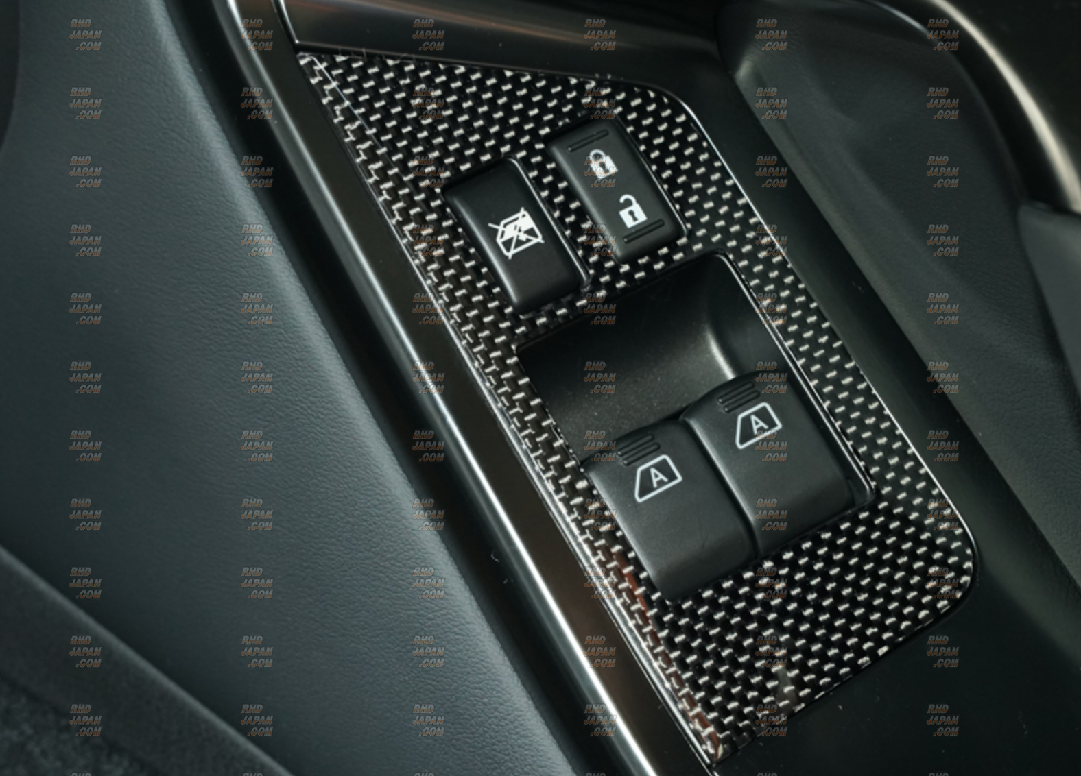 RSW Carbon Window Switch Panel Black Gloss Finish Carbon